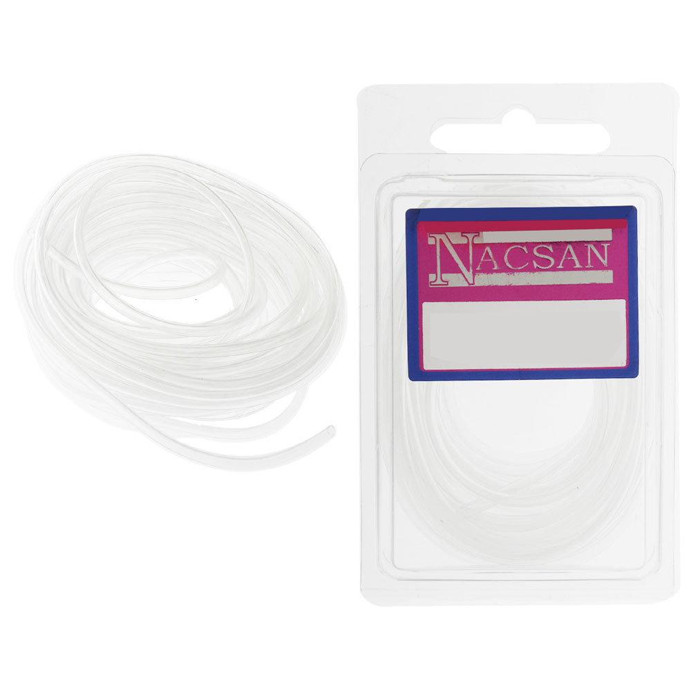 Nacsan Clear Plastic Tube 5m 2.3mm