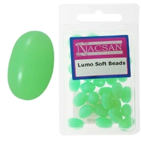 Nacsan Soft Fishing Beads Lumo Green Thumbnail Nacsan Soft Fishing Beads Lumo Green