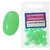 Nacsan Soft Fishing Beads Lumo Green Large 11 x 8 mm Qty 45
