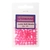 Nacsan Soft Fishing Beads Lumo Pink Small 8 x 6 mm Qty 85