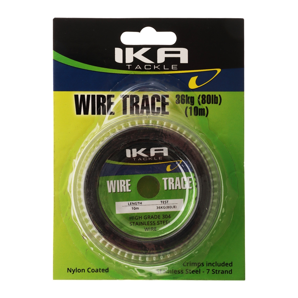 Nacsan Coated Stainless Wire Leader Trace 10m 80lb