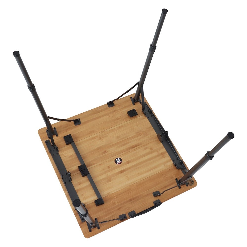 Quest Square Bamboo Camp Table Small - 70 x 70cm