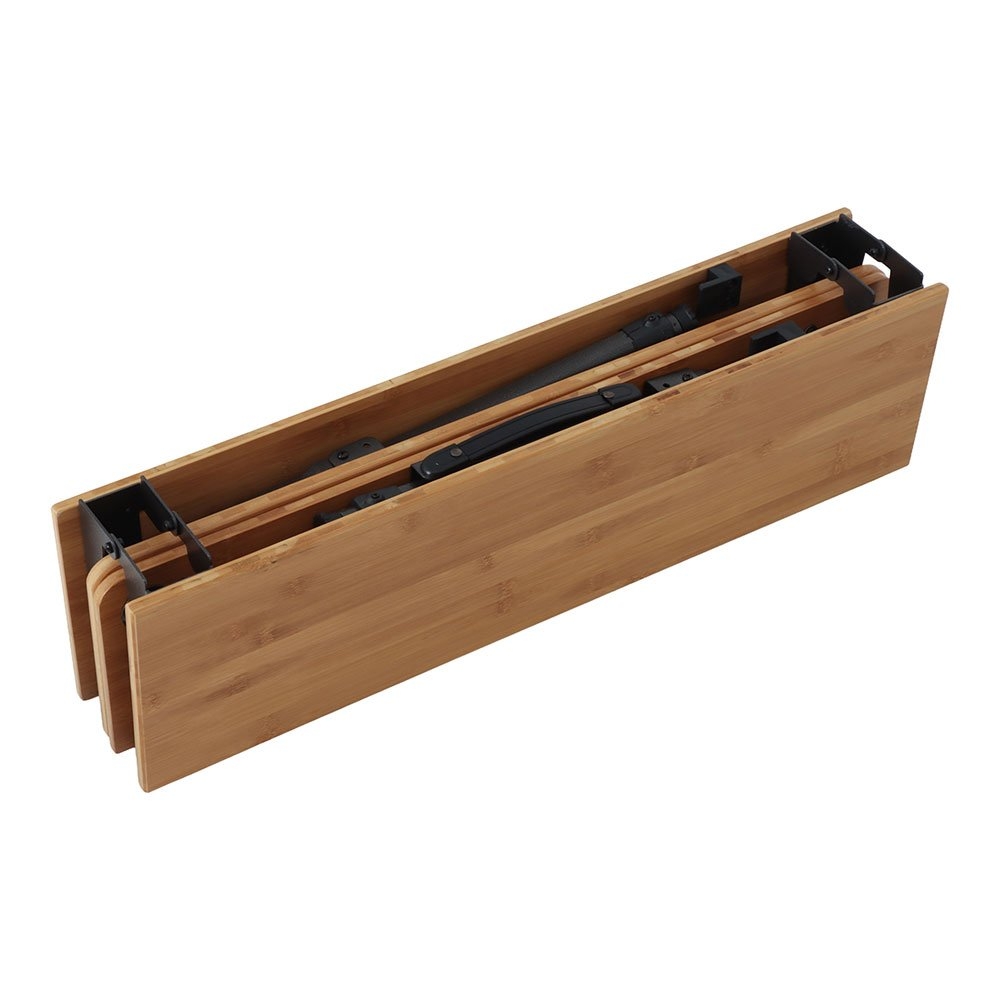 Quest Square Bamboo Camp Table Small - 70 x 70cm