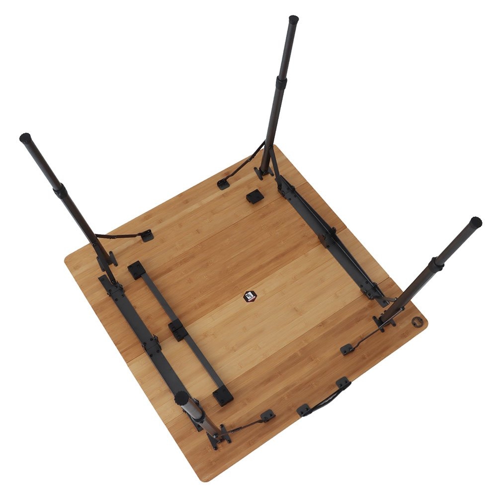 Quest Square Bamboo Camp Table Medium - 90 x 90cm