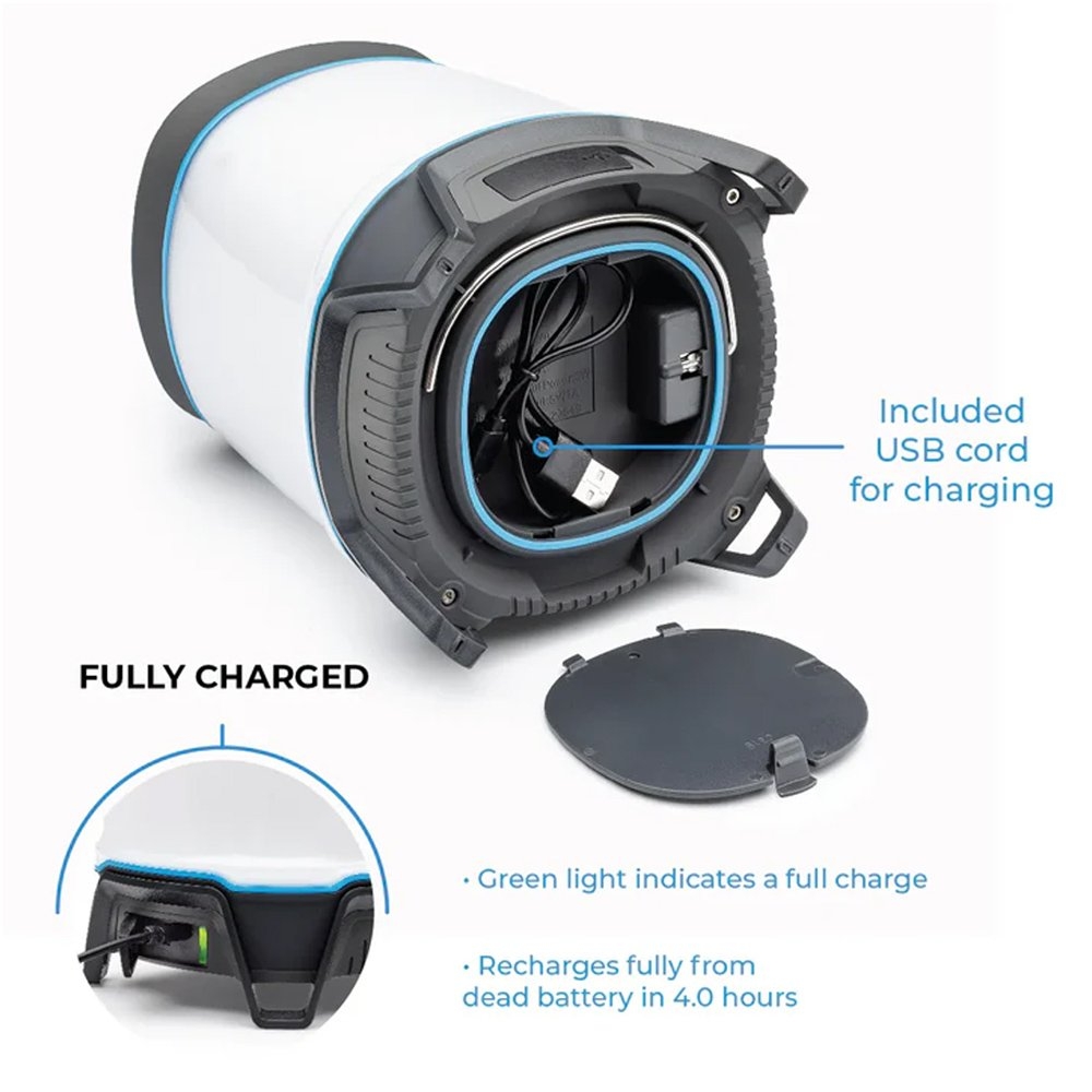 CORE Rechargeable Lantern with Bluetooth Speaker 1250 Lumens