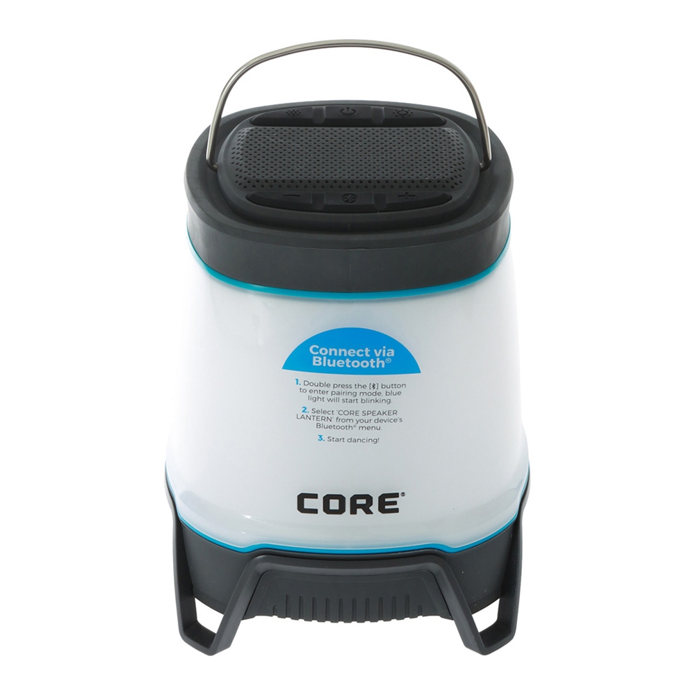 CORE Rechargeable Lantern with Bluetooth Speaker 1250 Lumens