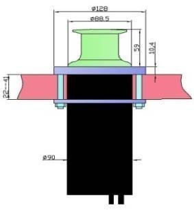 Electric Capstan Winch 600W 12V/ 24V