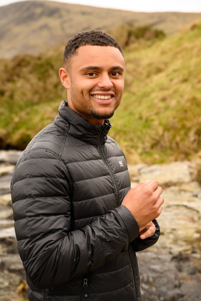 Mac in a Sac Polar Reversible Mens Down Jacket Black/Charcoal 3XL