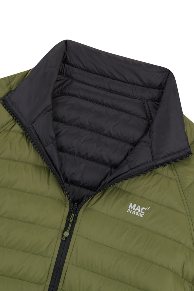 Mac in a Sac Mens Polar Reversible Down Jacket