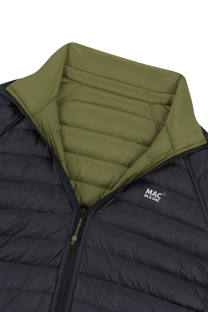Mac in a Sac Mens Polar Reversible Down Jacket