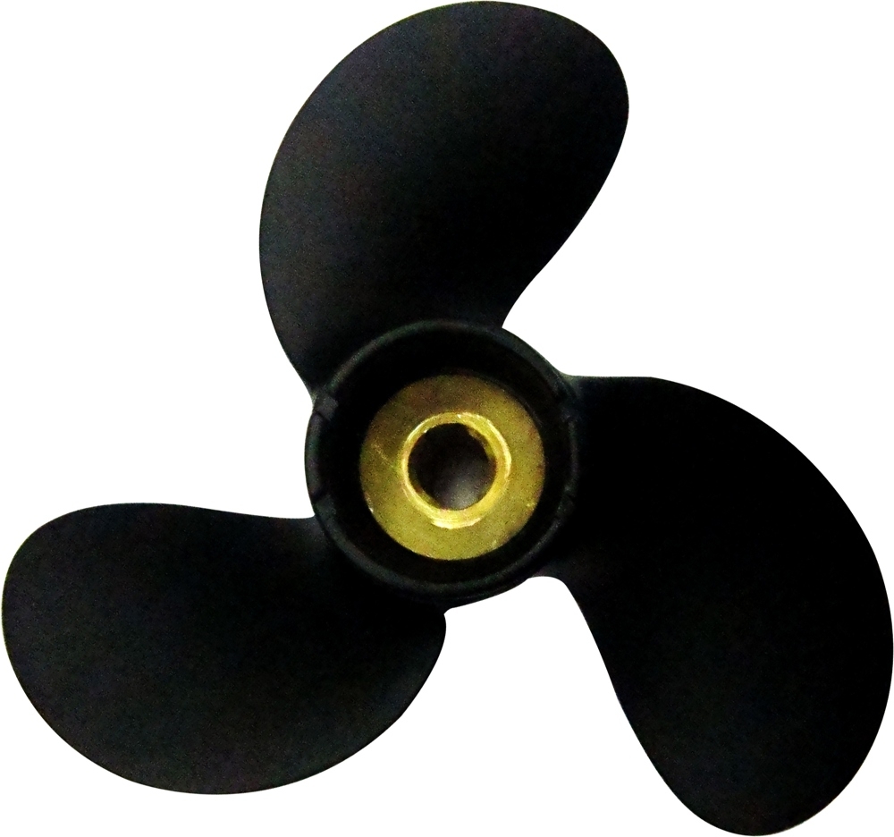 SOLAS 2011-080-07P Amita 3 - Pin Drive Johnson/Evinrude/BRP Aluminium 4-6HP 07 (Pin) Propeller