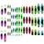 Hologram Dome Eyes Yellow 7.9mm