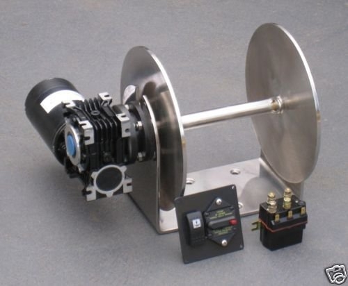 Electric Drum Anchor Winch 600W 12V/ 24V