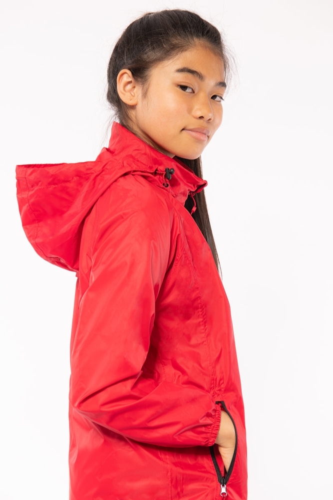Mac in a Sac Mini Origin 2 Packable Kids Jacket Red 2-4Yr