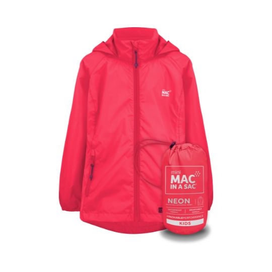 Mac in a Sac Mini Neon 2 Packable Jacket