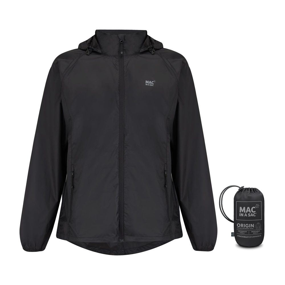 Mac in a Sac Origin 2 Packable Jacket Black 2XL
