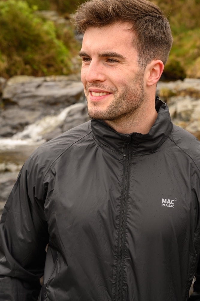 Mac in a Sac Origin 2 Packable Jacket Black L