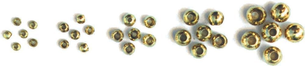 Wapsi Tungsten Beads 2mm 5/64in Nickel Silver Qty 10