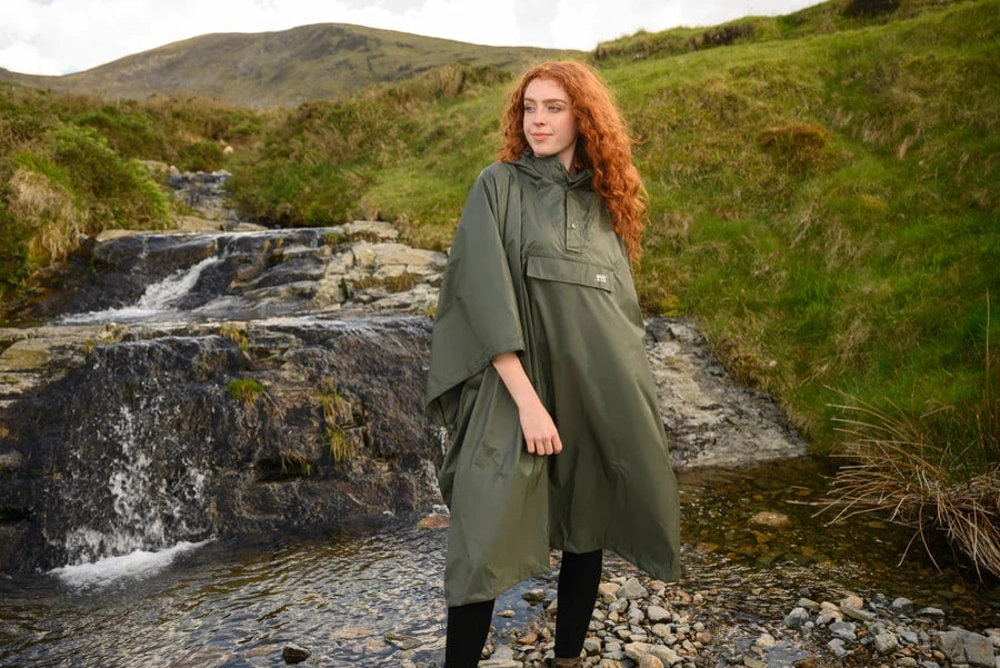 Mac in a Sac Origin 2 Waterproof Poncho Khaki Mac in a Sac Origin 2 Waterproof Poncho Khaki