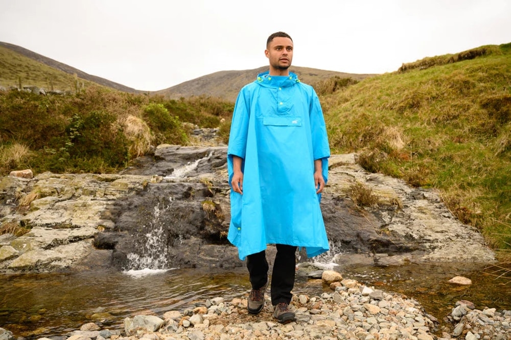 Mac in a Sac Origin 2 Poncho Neon Blue