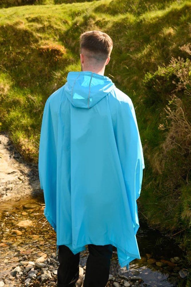 Mac in a Sac Origin 2 Poncho Neon Blue