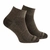 Wrightsock Coolmesh II Quarter Socks Khaki Twist XL