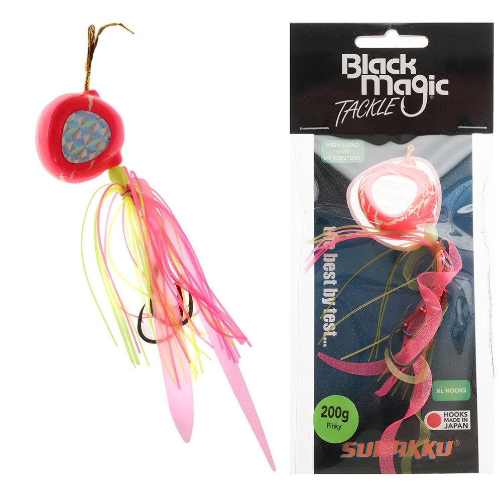Black Magic Sunakku Slider Slow Jig 200g Pinky