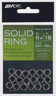 BKK Solid Rings Size 7 Qty 16