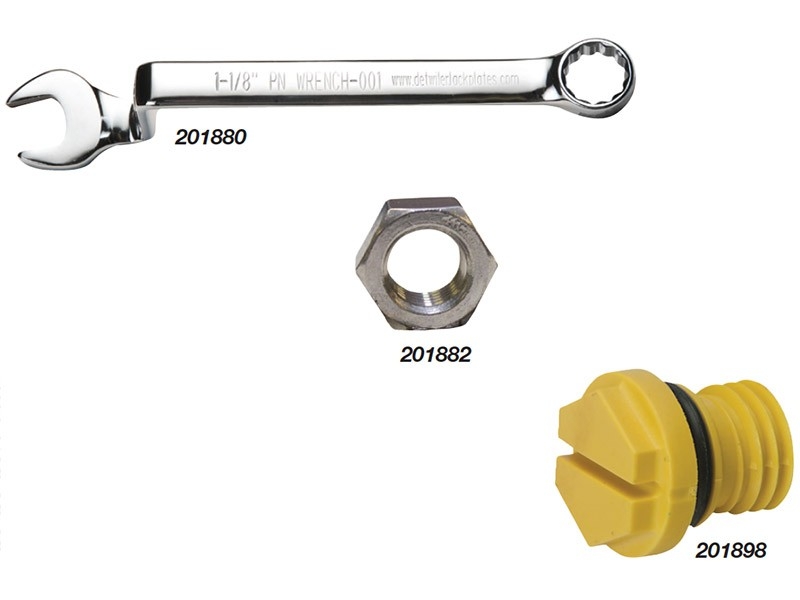 Detwiler Jacking Plate Mount Bolt Kits