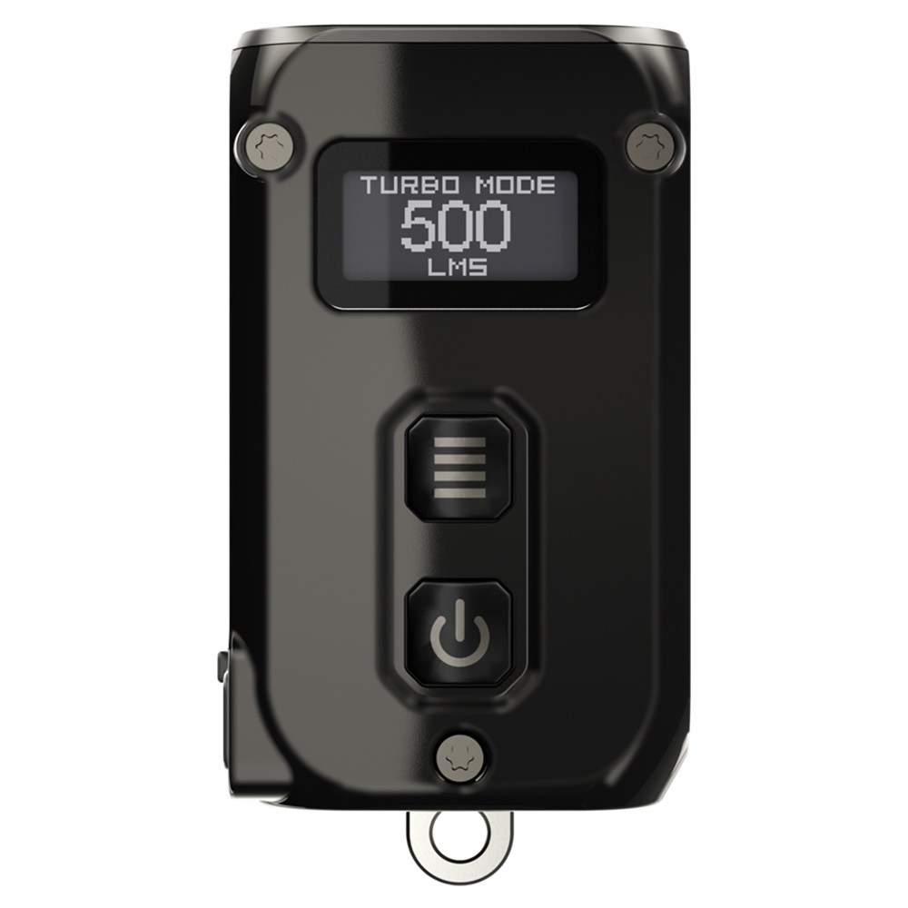 NITECORE TINI 2 Stainless Steel USB-C Rechargeable Keychain Torch 500 Lumens