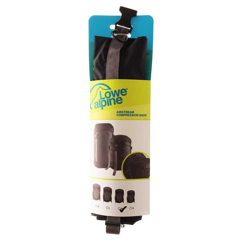 Lowe Alpine Airstream Waterproof Compression Dry Sack 10L Black