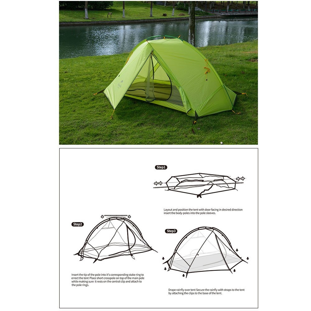 Naturehike Tagar Solo Tent Forest Green