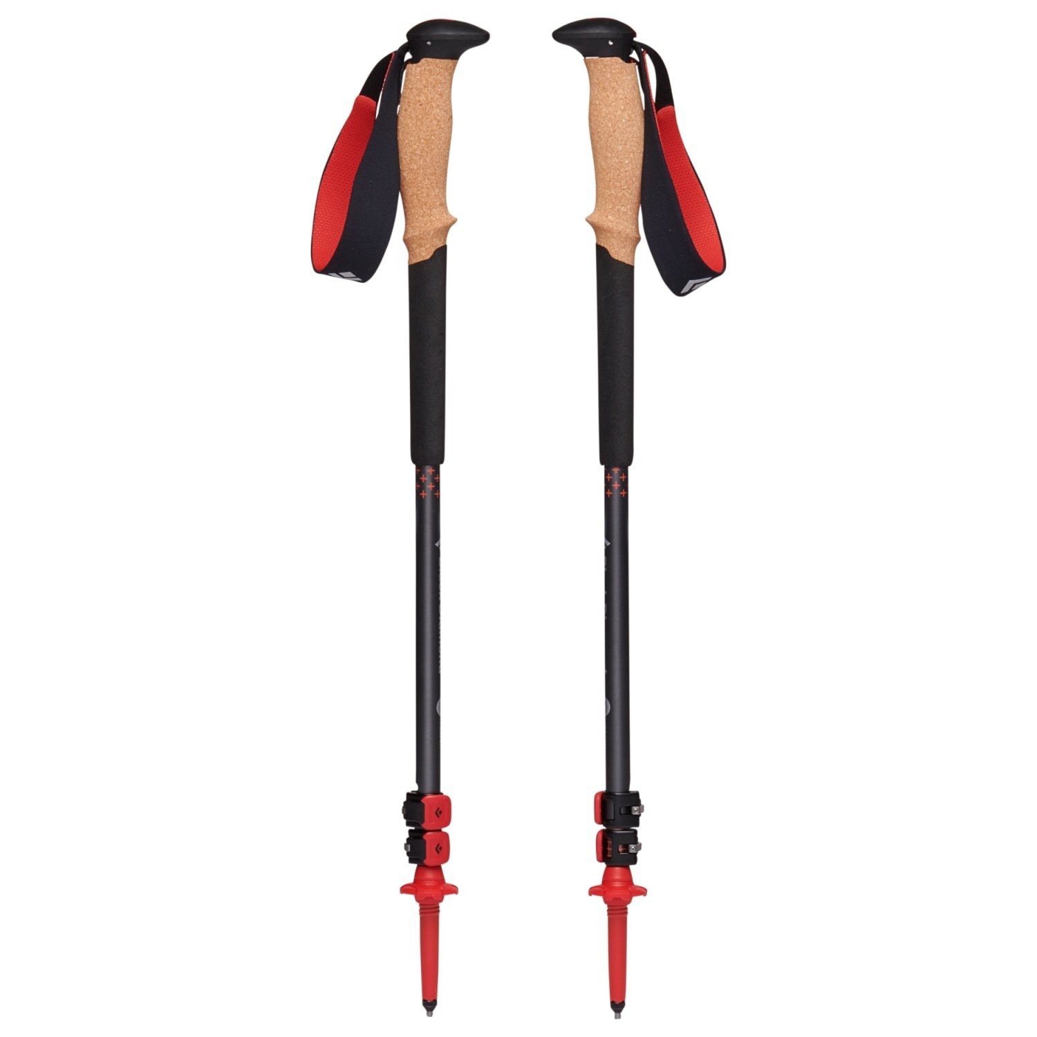 Black Diamond Pursuit Trekking Poles Charcoal/Octane M/L