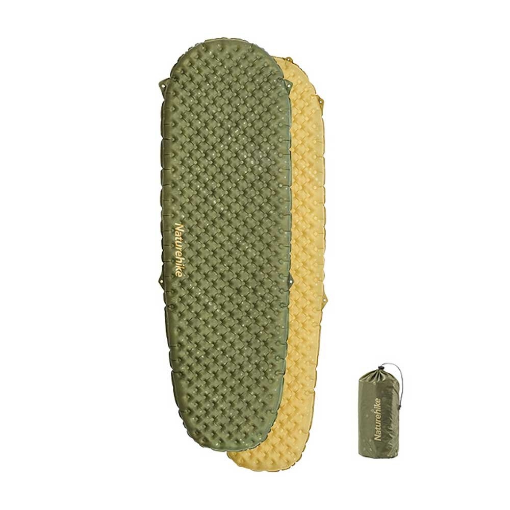 Naturehike R3.5 Ultra Light Inflatable Sleeping Mat Mummy Standard Green