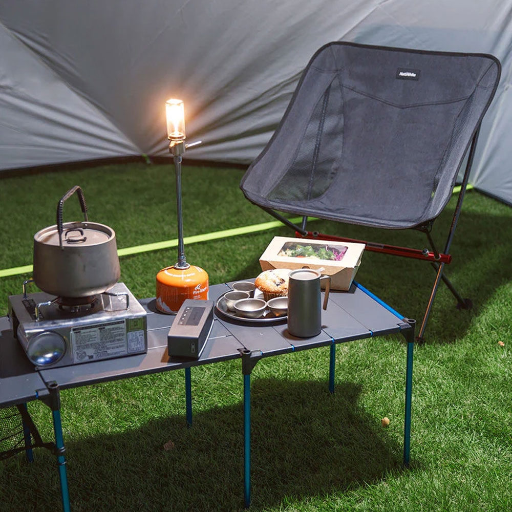 Naturehike Moon Lightweight Portable Folding Camping Chair Black