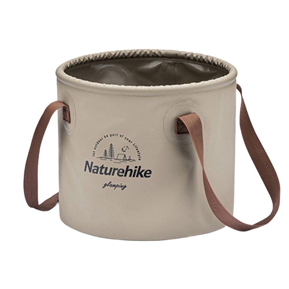 Naturehike Collapsible Waterproof Camping Bucket 10L Brown