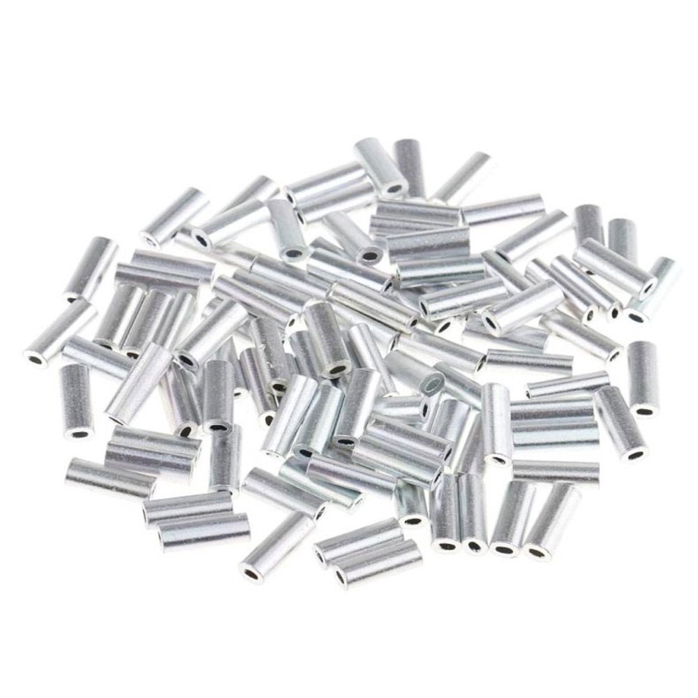 Nacsan Aluminium Crimp Sleeves Bulk Pack