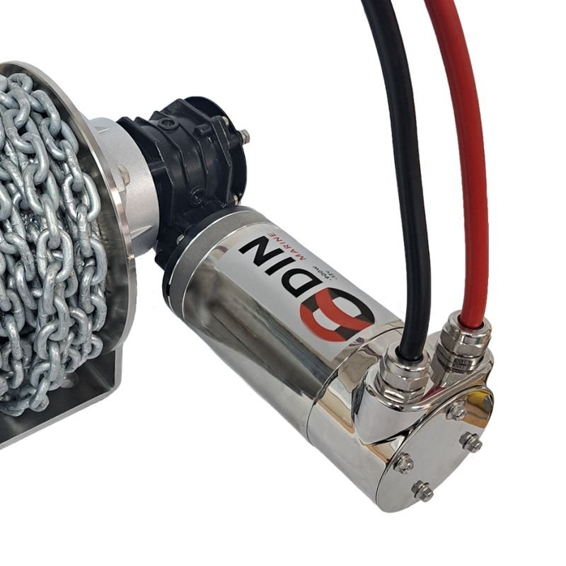 ODIN Marine 900 Stainless IP68 Waterproof Drum Winch 12V 900W