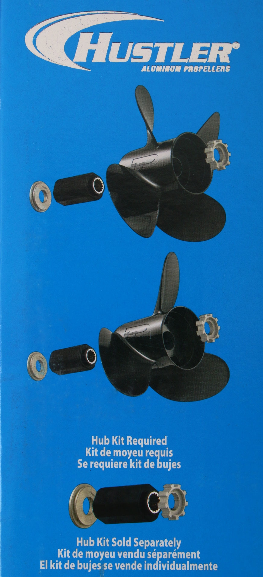 Turning Point 3 Blade Hustler Aluminium Propeller 13.25 x 17in