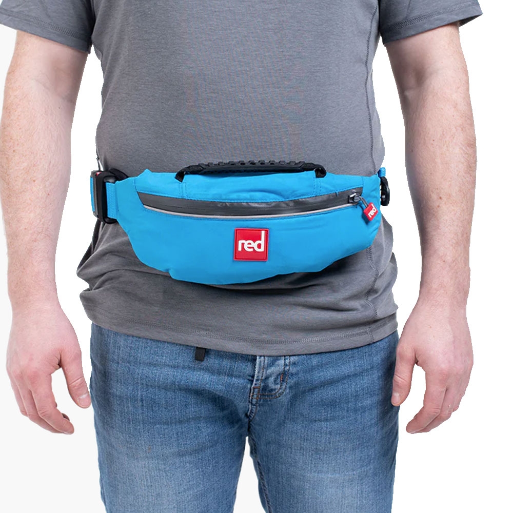 Red Original Airbelt 50N Inflatable Waistbelt PFD Blue