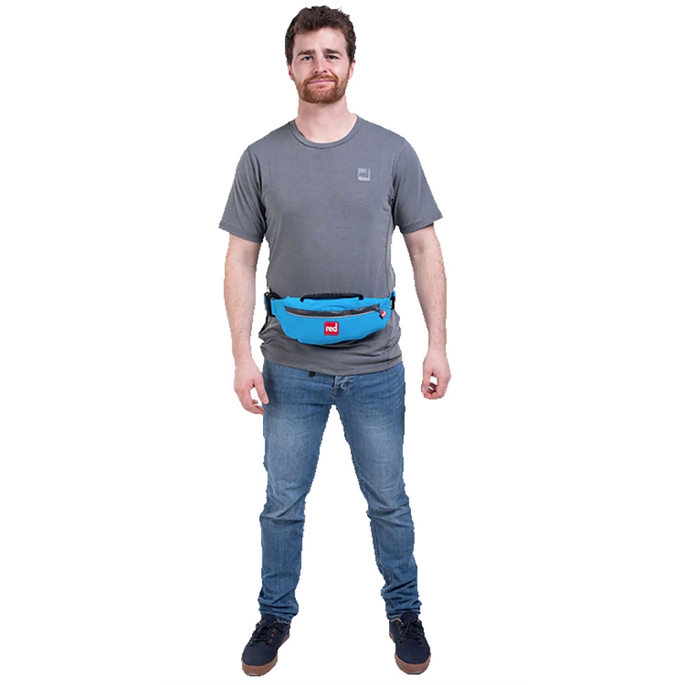 Red Original Airbelt 50N Inflatable Waistbelt PFD Blue