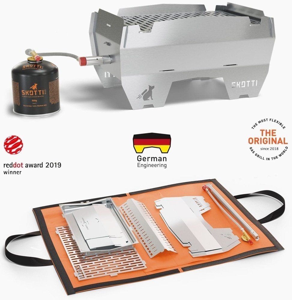 SKOTTI Stainless Steel Grill