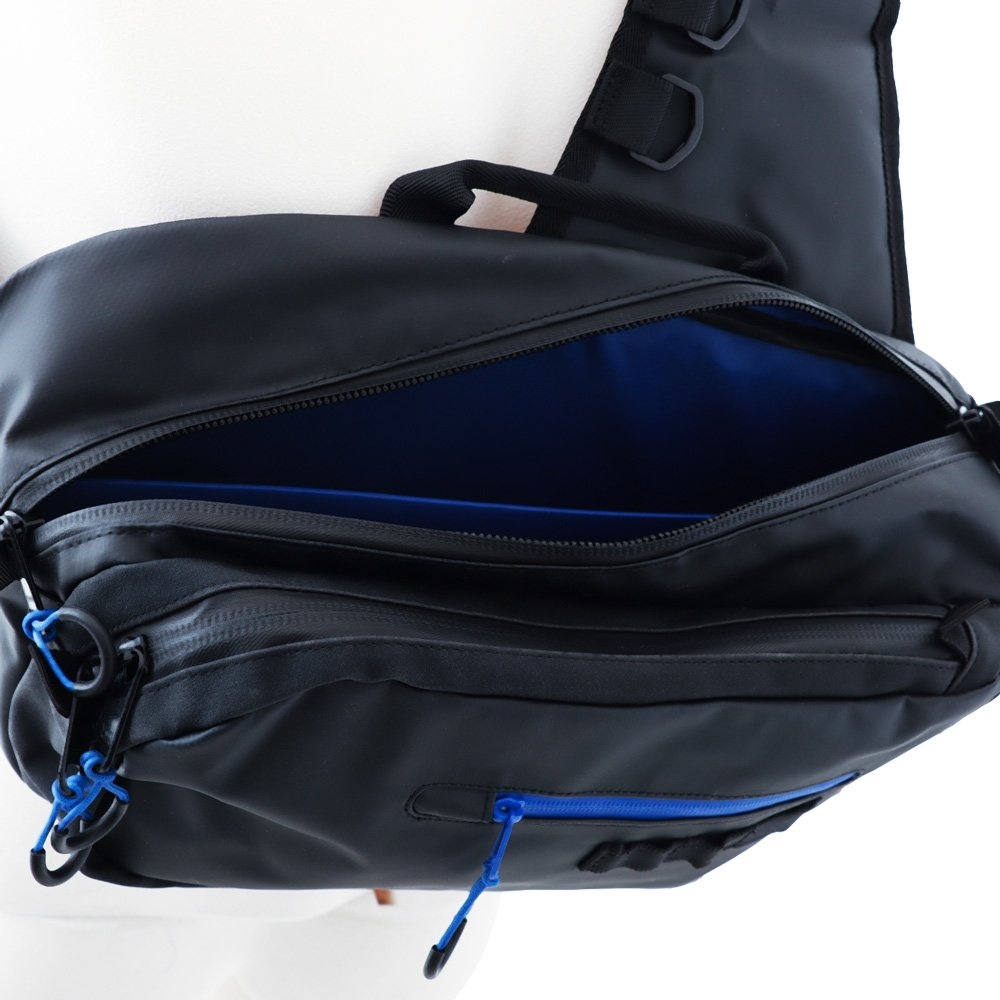 NOEBY Waterproof Sling Tackle Bag Large Blue