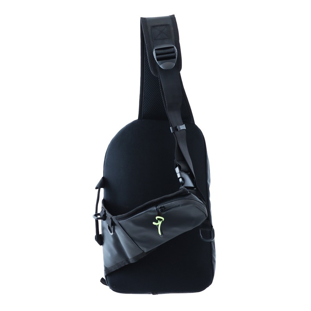 NOEBY Waterproof Sling Tackle Bag Large Green