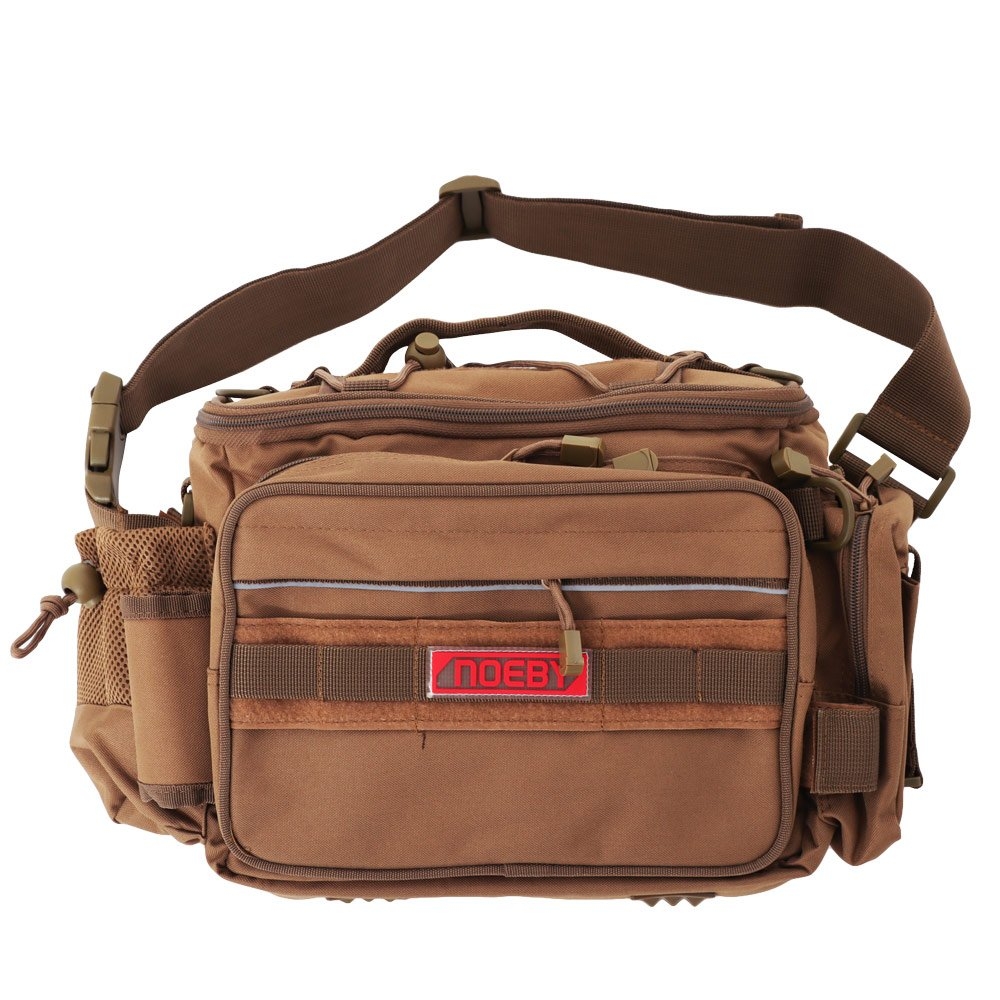 NOEBY Water Resistant Waist Tackle Bag Khaki
