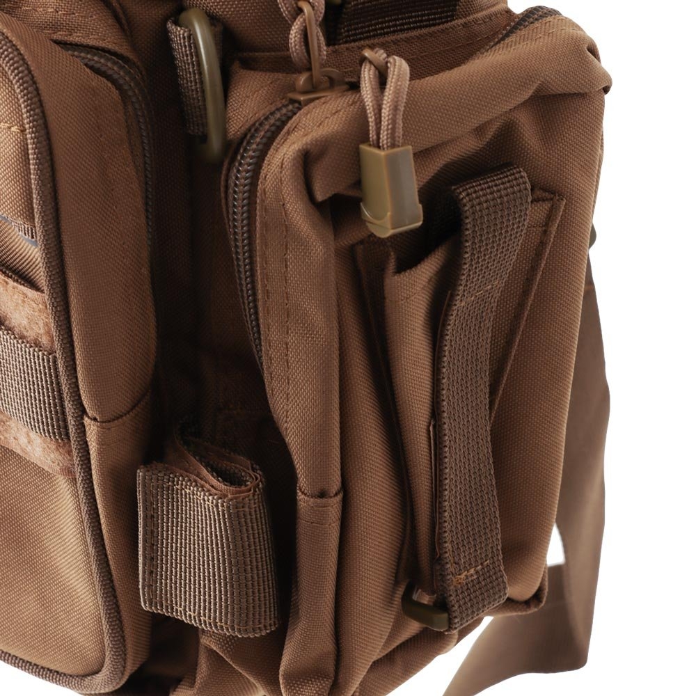 NOEBY Water Resistant Waist Tackle Bag Khaki