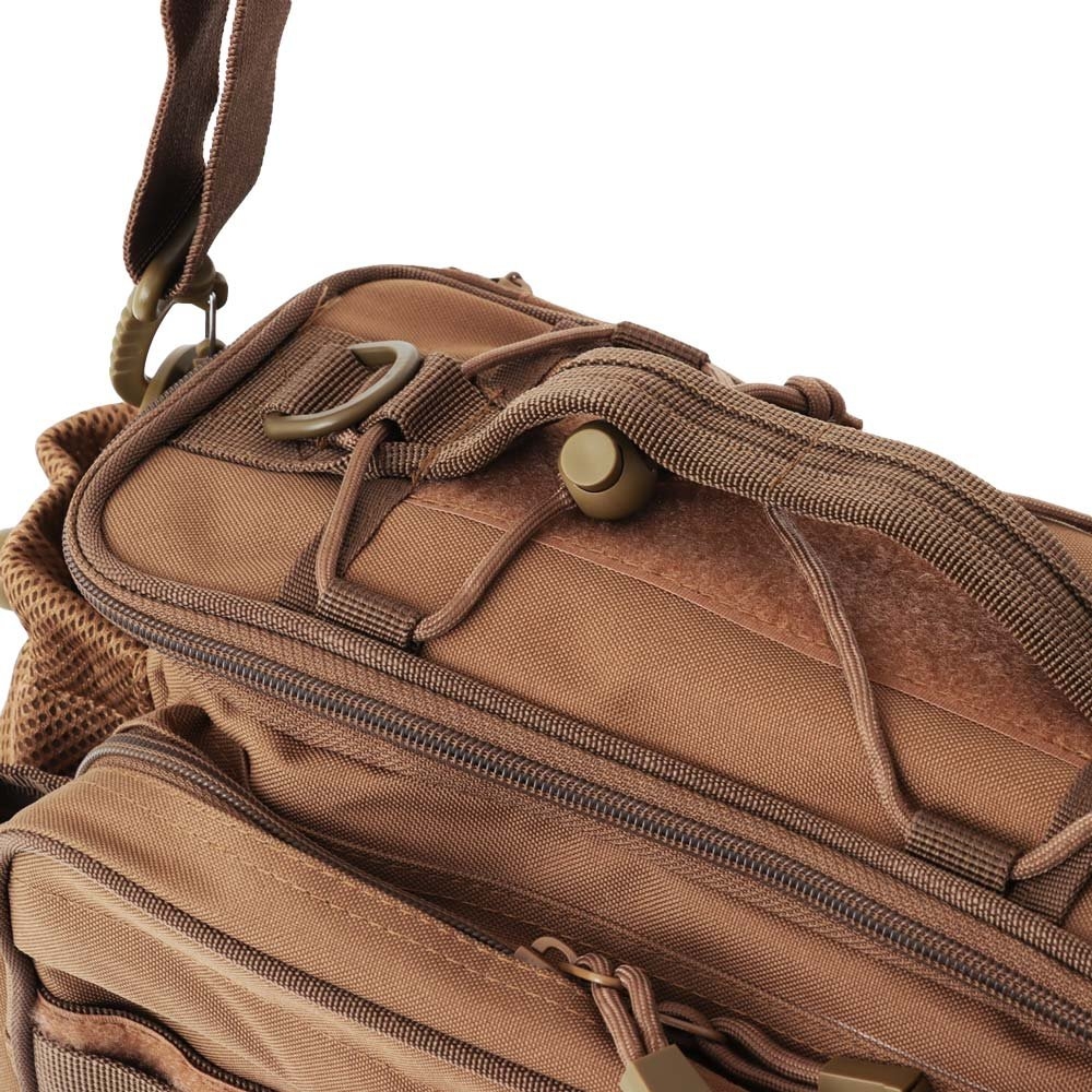 NOEBY Water Resistant Waist Tackle Bag Khaki