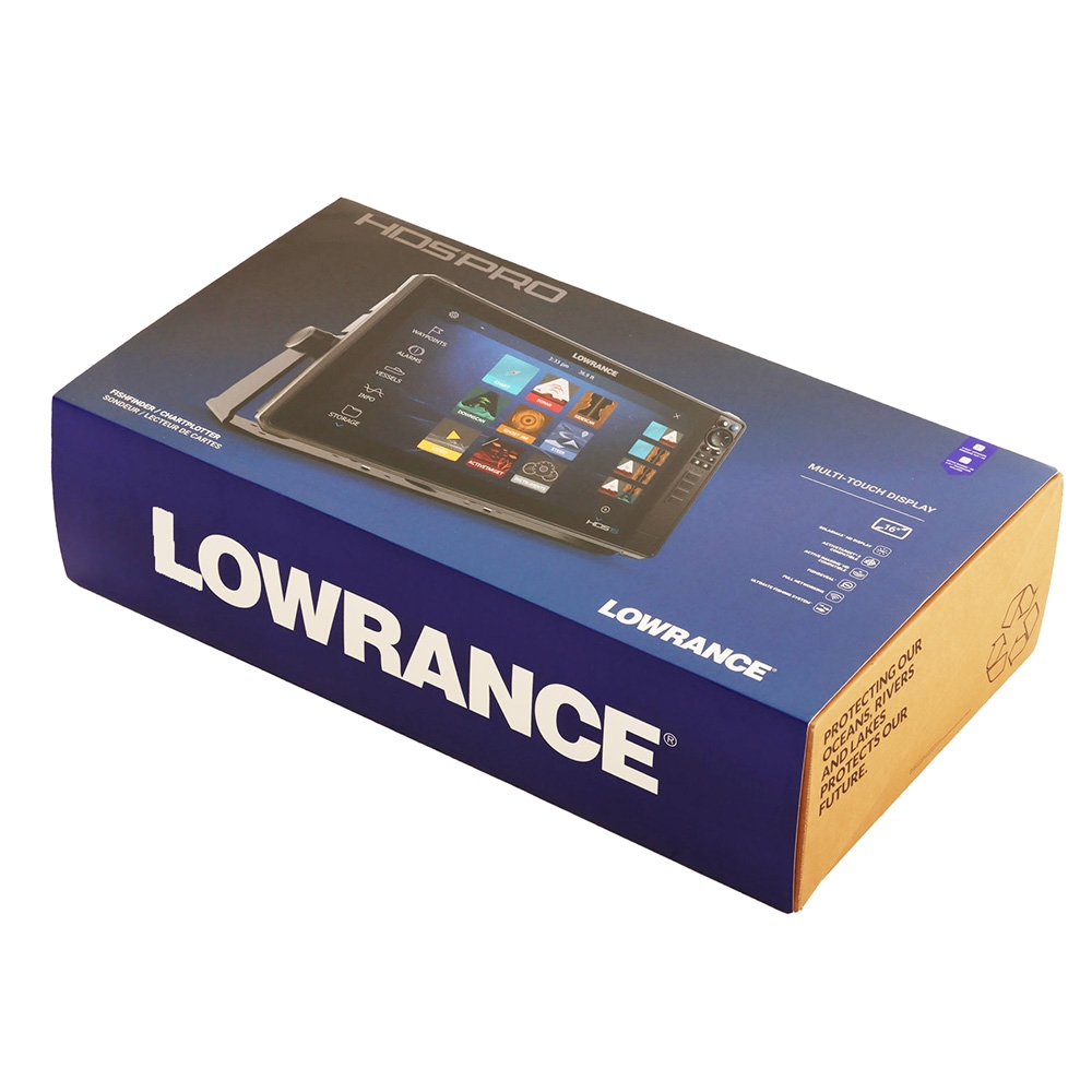 Lowrance HDS-16 PRO GPS Chartplotter/Fishfinder NZ/AU with ActiveImaging HD 3-in-1 Transducer