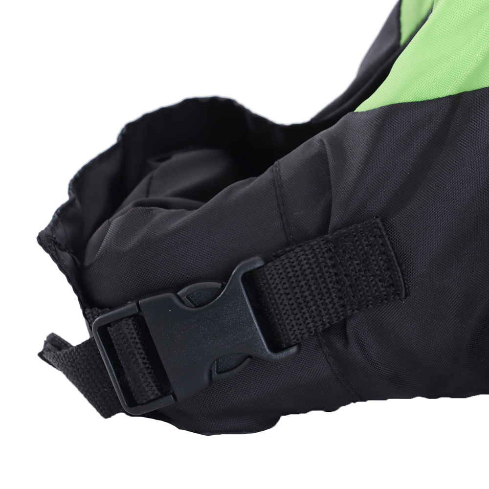 RESPONSE Dog Life Jacket Large Black/Green 10-18kg