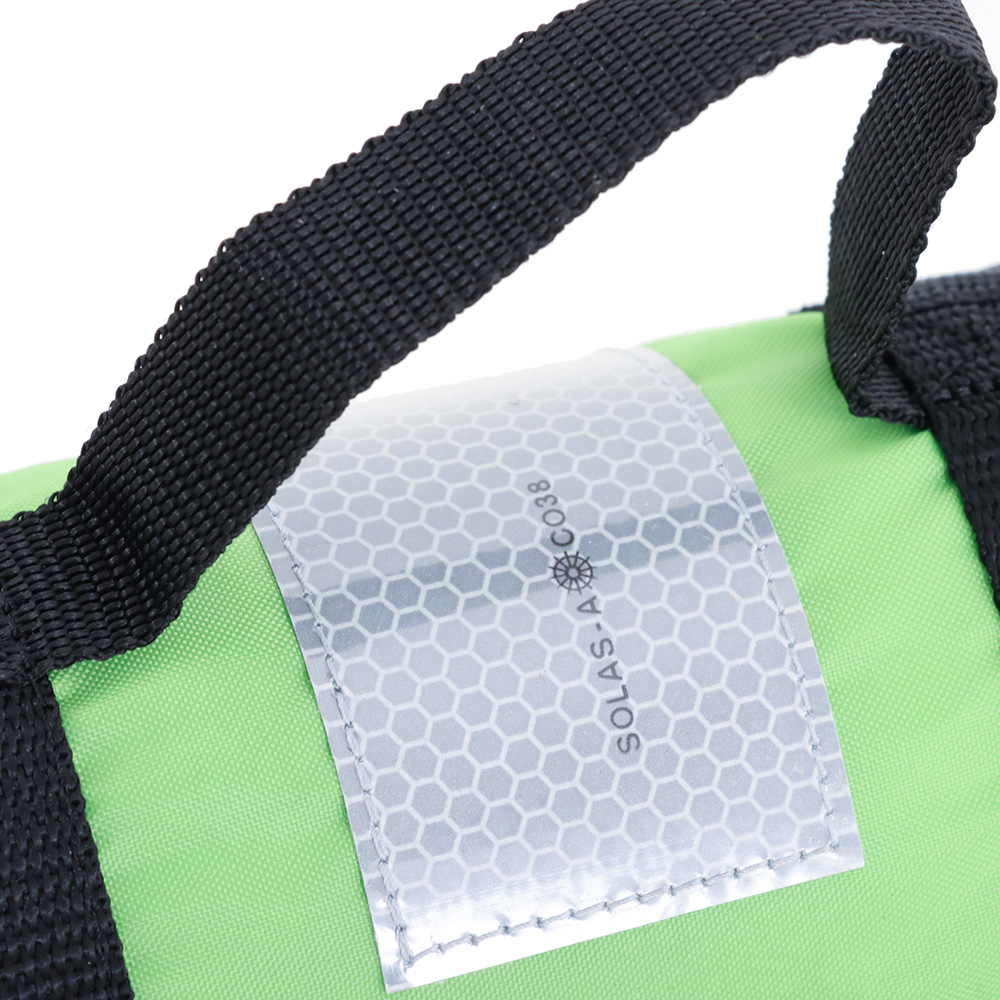 RESPONSE Dog Life Jacket Large Black/Green 10-18kg